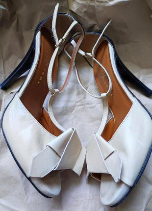 Gibellieri кожаные туфли босоножки мэри джайн