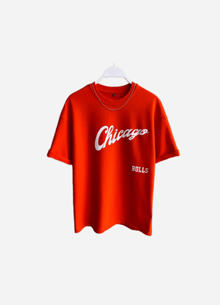 Мужская футболка c. bulls orange.