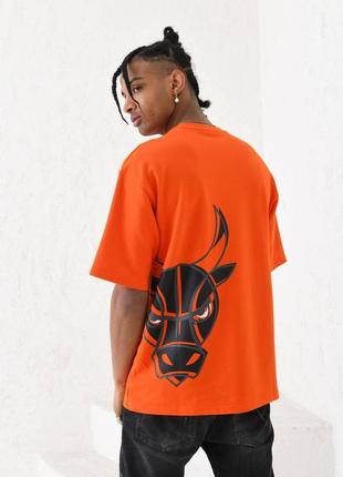 Мужская футболка c. bulls orange.6 фото
