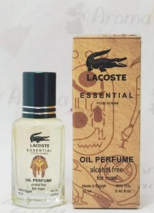 Оригінальні олійні чоловічі парфуми lacoste Portofel jonas (лакоста эсеншиал ) 12 мл