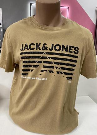 Стильная мужская футболка jack &amp;jones☄️