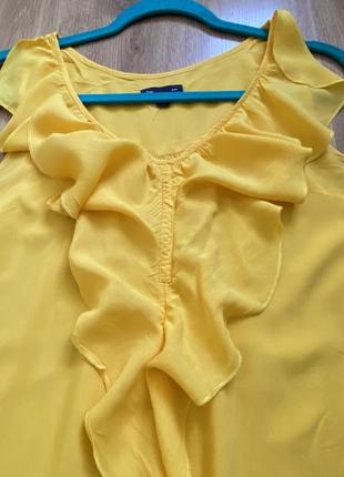 Сонячна блуза з воланами4 фото