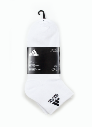 Шкарпетки adidas короткі білі л 42-46 літні dz9435