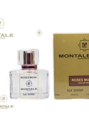 Унисекс lux тестер montale roses musk 60 мл1 фото