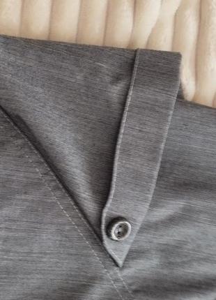 Офигенный сарафан платье серого цвета,невозрастного кроя, который подчеркнет вашу фигуру 46-48 размера.6 фото