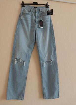 Брендовые джинсы прямого кроя2 фото