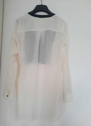 Шелковая рубашка блуза шелк туника3 фото