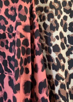 Сорочка з леопардовим принтом нова5 фото