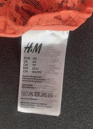 Труси стрінги h&m xs3 фото