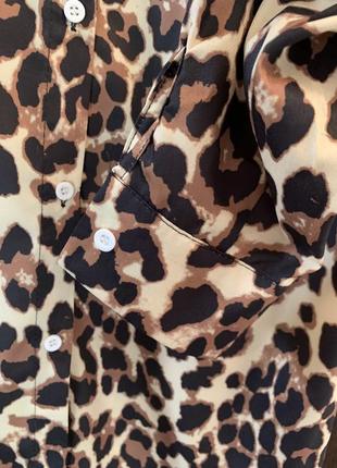 Сорочка з леопардовим принтом нова8 фото