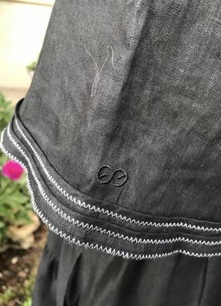 Льняное платье escada 3