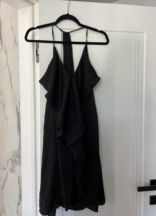 Шикарна сукня/сарафан на літо бренду vera&lucy чорного кольору1 фото