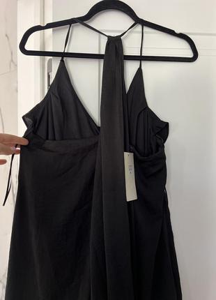Шикарна сукня/сарафан на літо бренду vera&lucy чорного кольору5 фото