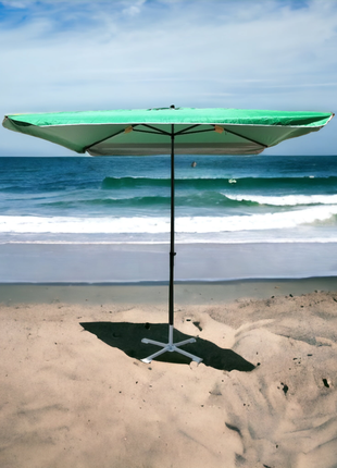 "парасолька expanse: 3x3 м з вітровим клапаном і елегантним срібним покриттям"5 фото