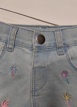 Шорти джинсові на дівчинку2 фото