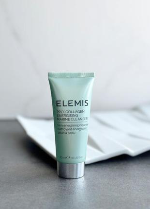 Бодрящий очищающее средство для кожи elemis pro-collagen energising marine cleanser1 фото