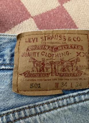 Levi's 501 made in usa.34x34