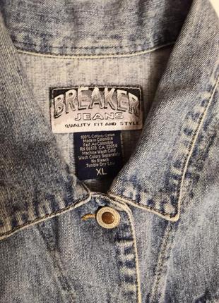 Джинсовая курточка breaker, размер хл3 фото