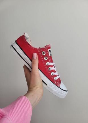 Текстильные женские кеды, converse all star, 36-37-38-39-40-41