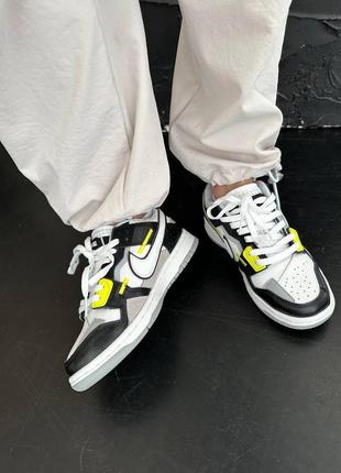 Кожаное беллие кроссовки nike sb dunk low scrap белые женские кроссовки кеды nike sb dunk кроссовки найк сб б б7 фото