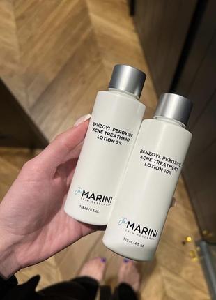 Лосьйон з бензоїл пероксидом 10% jan marini benzoyl peroxide 10% lotion 119 ml