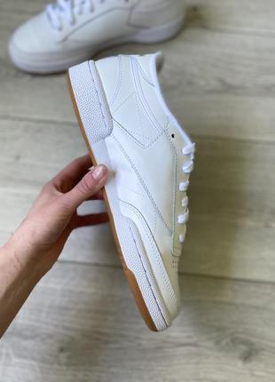 Кросівки оригінал reebok club c 85 shoes white bs7686