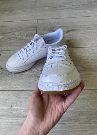 Кросівки оригінал reebok club c 85 shoes white bs7686