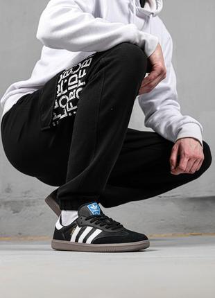 Adidas samba og "black"5 фото