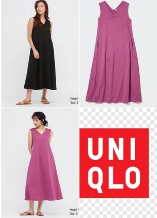 Бавовняна сукня uniqlo3 фото