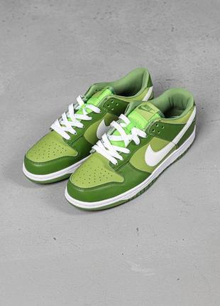 Nike dunk low gs 'chlorophyll'3 фото