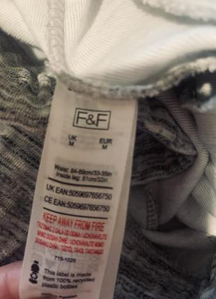 Стильные брендовые хлопковые штаны от f&f/англия/ как новые!5 фото