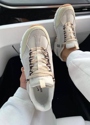 Кроссовки женские nike x jacquemus beige4 фото