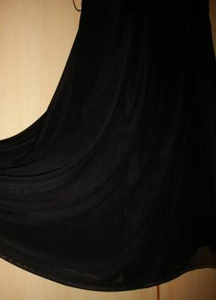 Платье стретч-гипюр-сетка next (британия) uk/18-20 большой размер, батал4 фото