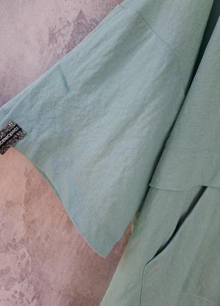 Женская стильная летняя туника, блузка, футболка, батал, ориентировочно 62-64р.р., см. замеры5 фото
