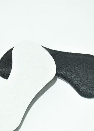 Вкладиші у взуття від натирання п'ят insole round black5 фото