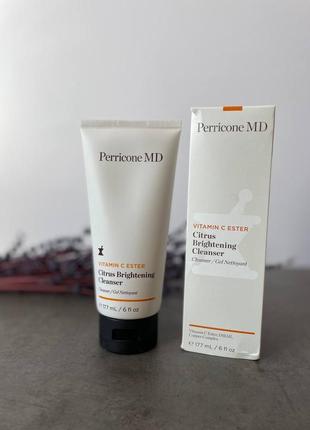 Perricone md - vitamin c ester citrus brightening cleanser (177 мл). оригинал из сша