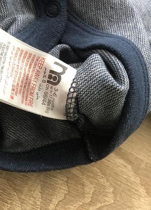 Бодик с коротким рукавом 8