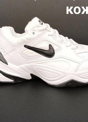 Модні кросівки nike m2k tekno white grey кожаные молодёжные кроссовки найк м2к текно6 фото