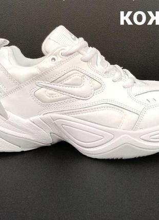 Модні кросівки nike m2k tekno white grey кожаные молодёжные кроссовки найк м2к текно10 фото