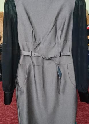 Плаття футляр з ефектом сарафана2 фото