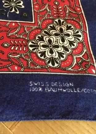 Батистовый швейцарский платок в принт!3 фото