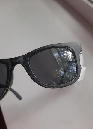Нові чудові окуляри чорні c&a зміїний принт4 фото