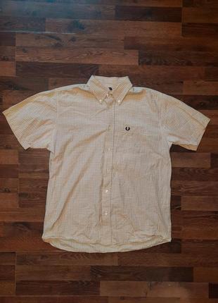 Чоловіча вінтажна теніска рубашка fred perry