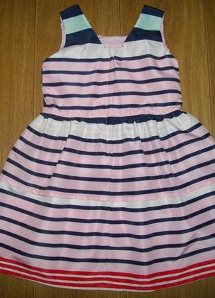 Платье h&amp;m полиестер, до талии есть подклад котончик, 7-8 лет(122-128 cм)3 фото