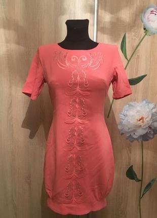 Нежное платье-миди с вышивкой от defile lux5 фото