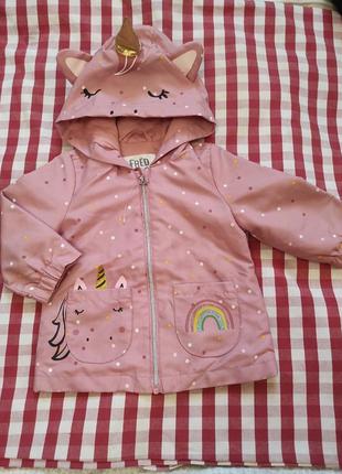 Куртка ветровка fred&flo 3-6 месяцев в эдинрогах f&f