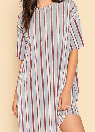 Велюрова сукня shein