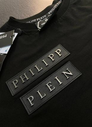 Чоловічий спортивний костюм ( шорти + футболка ) philipp plein8 фото