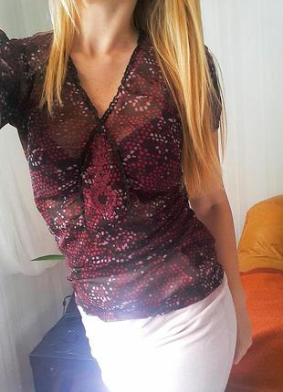 Блузка в принт #mexx #оригинал1 фото