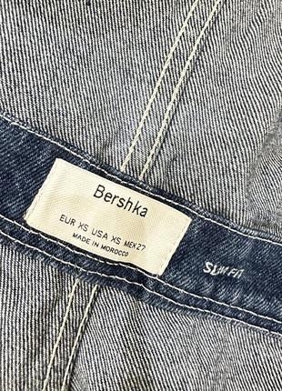 Джинсовий комбінезон bershka2 фото